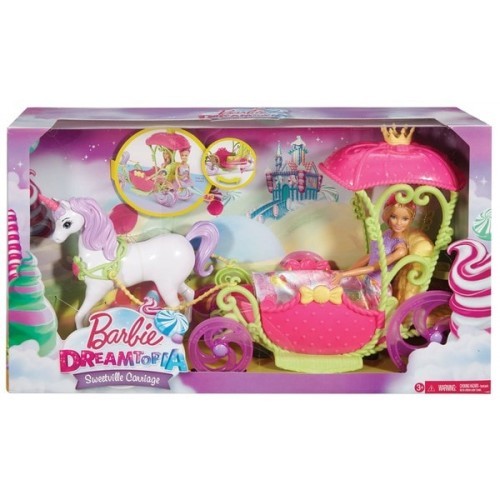 Barbie Dreamtopia Şeker Krallığı Faytonu Dyx31